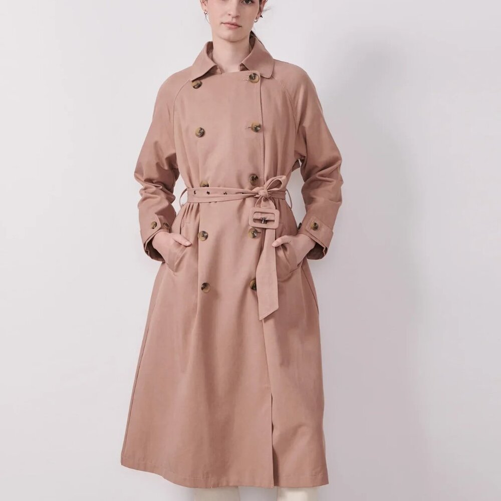 Pol The Canter Trench Coat NWOT Size Small/Medium